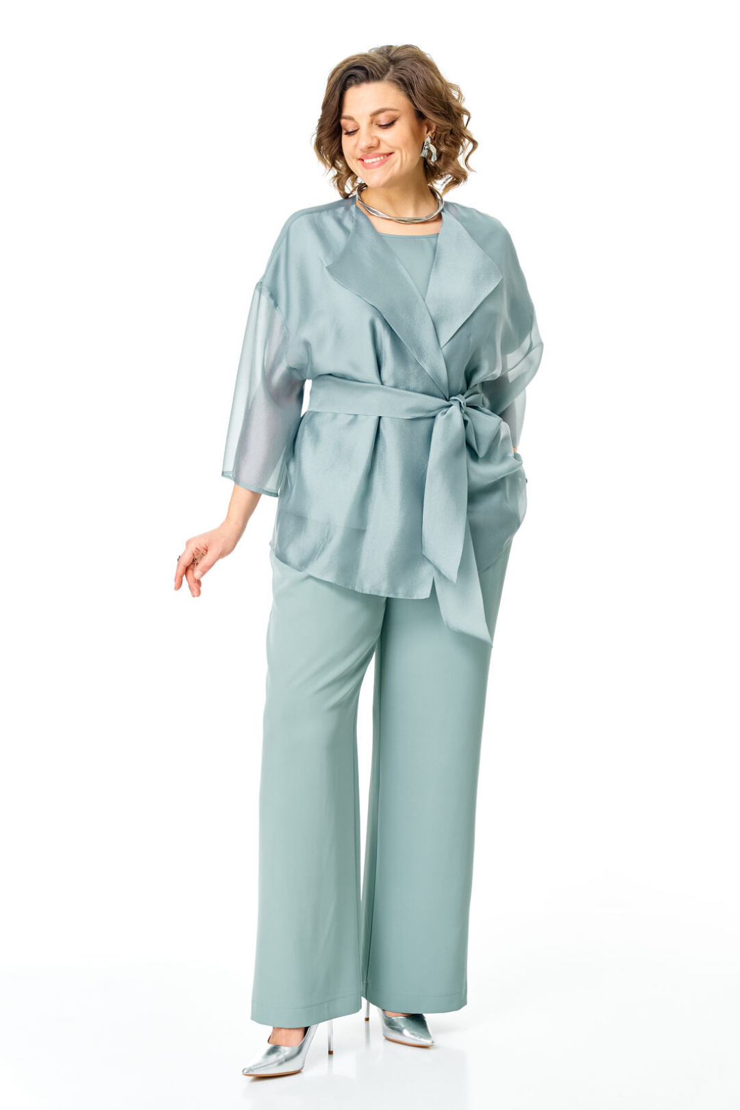 Костюм Vi oro 1262 ментол - фото 4