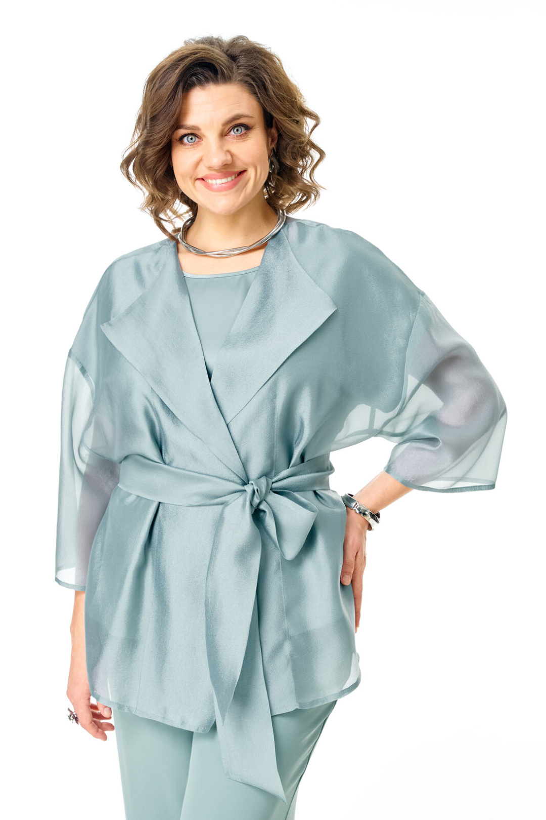 Костюм Vi oro 1262 ментол - фото 6