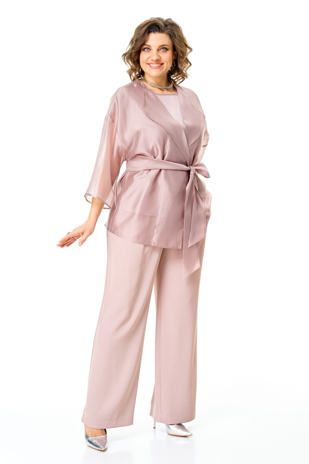 Костюм Vi oro 1262 пыльная роза - фото 6