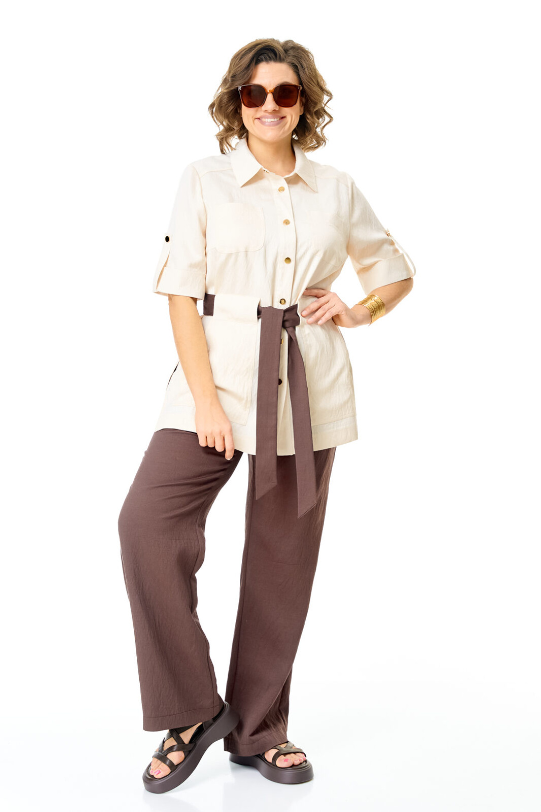 Костюм Vi oro 1265 молоко+шоколад