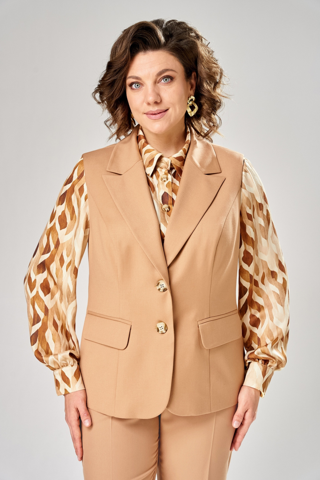 Костюм Vi oro 1277 горчица