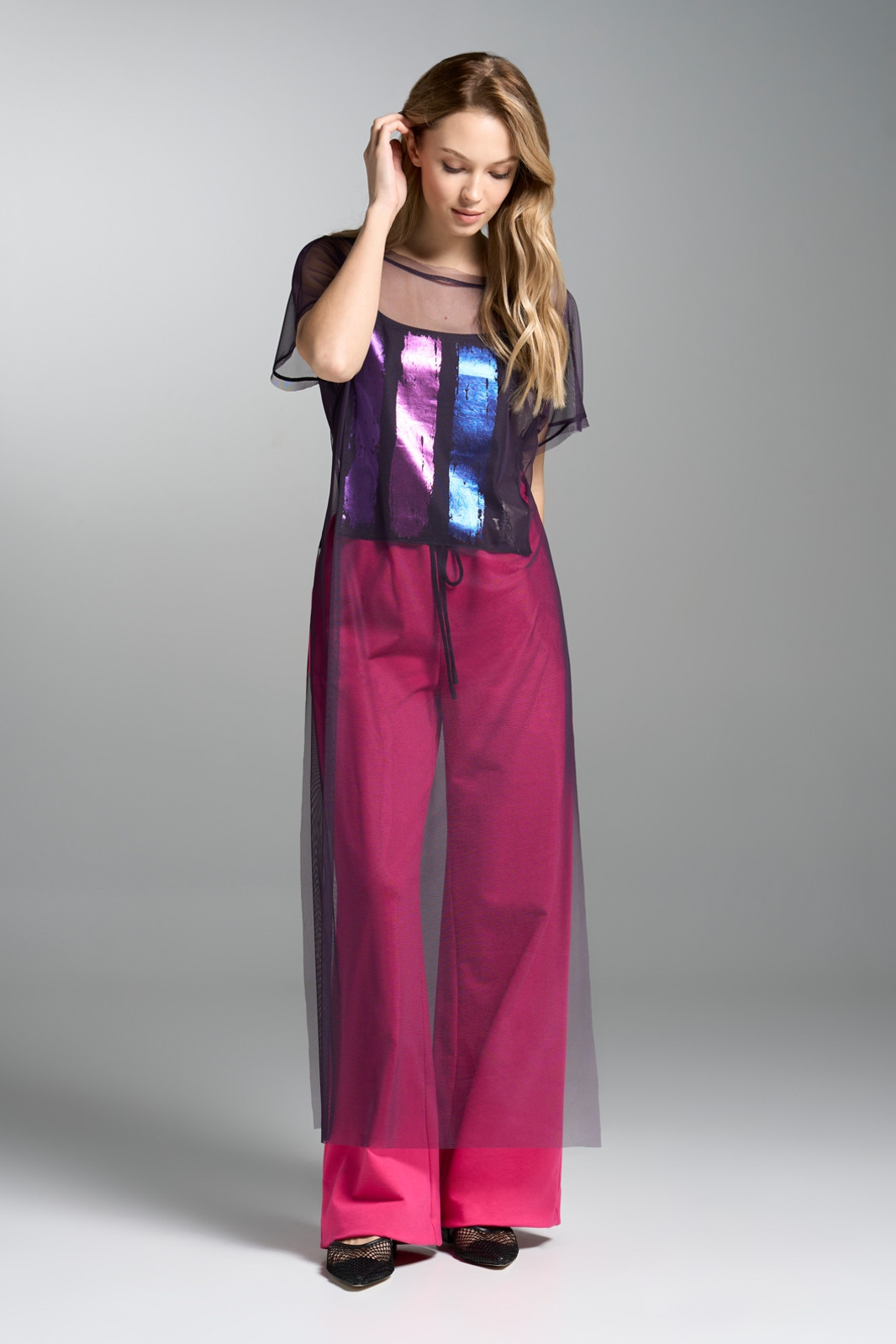 Костюм Vi oro VR-1031 фуксия - фото 2