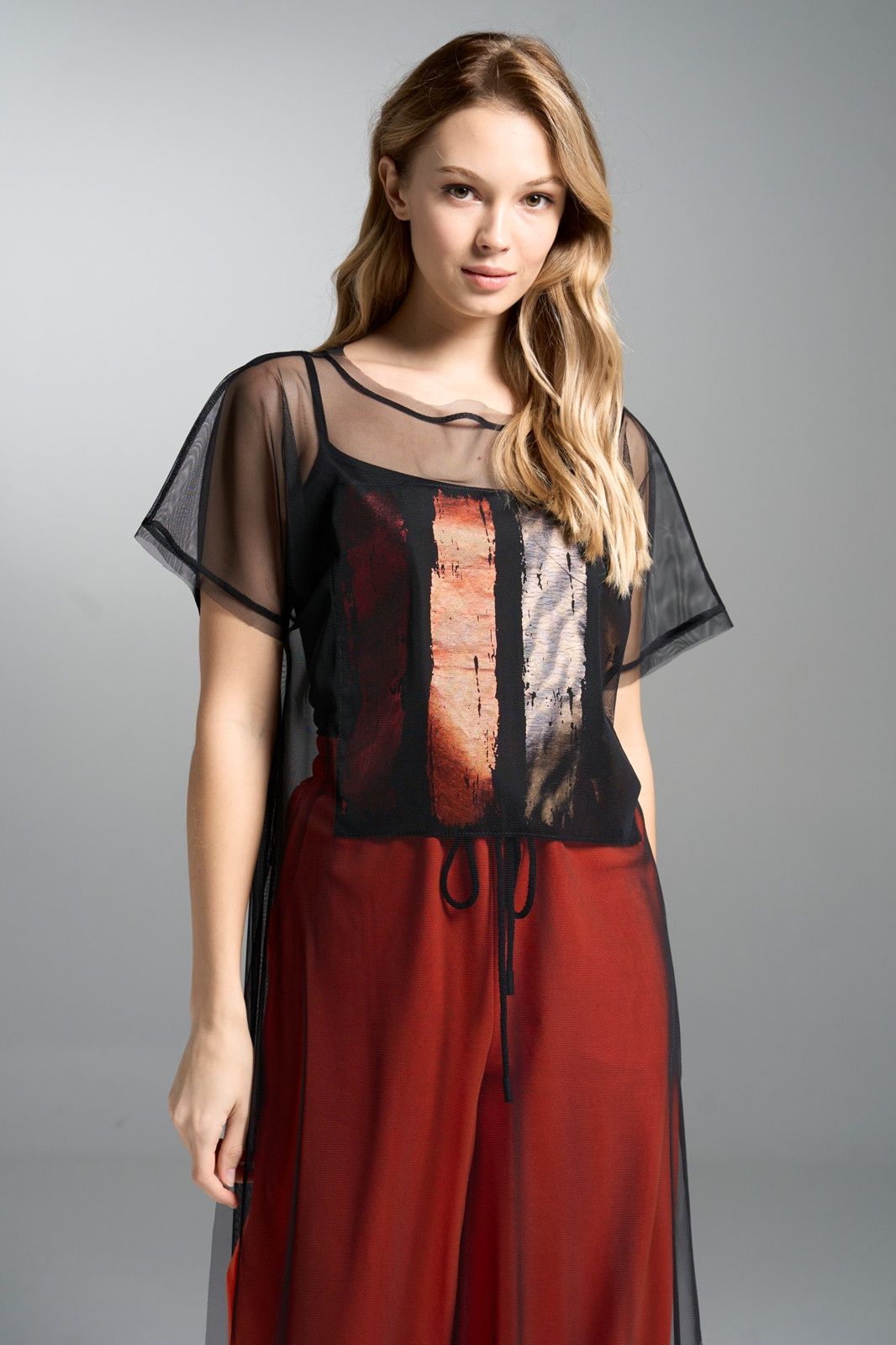 Костюм Vi oro VR-1031 оранжевый - фото 4