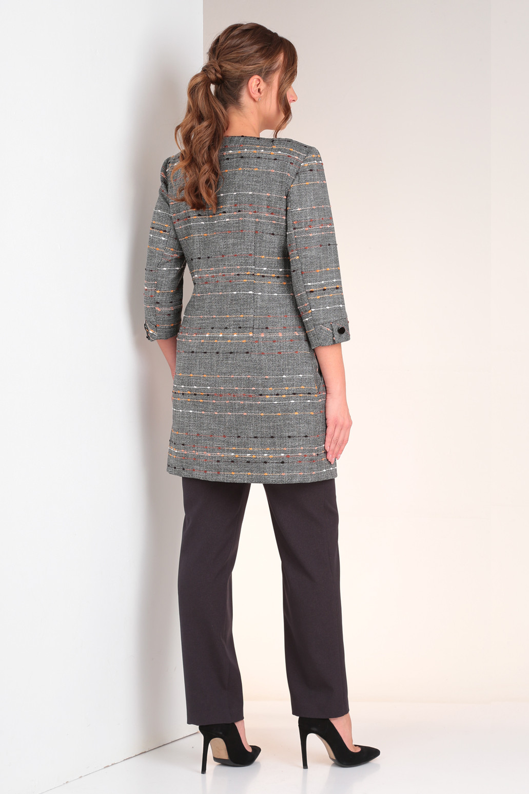 Костюм Viola Style 20481 серый