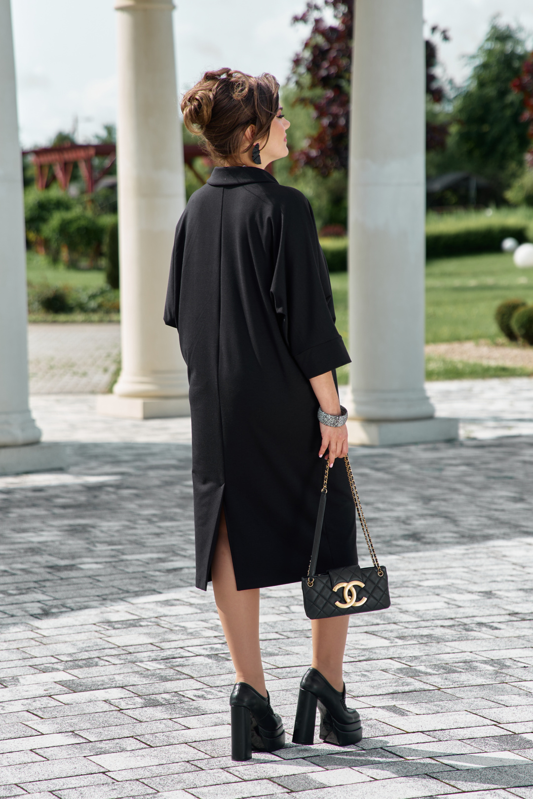 Платье Vittoria Queen 25343 черный - фото 5