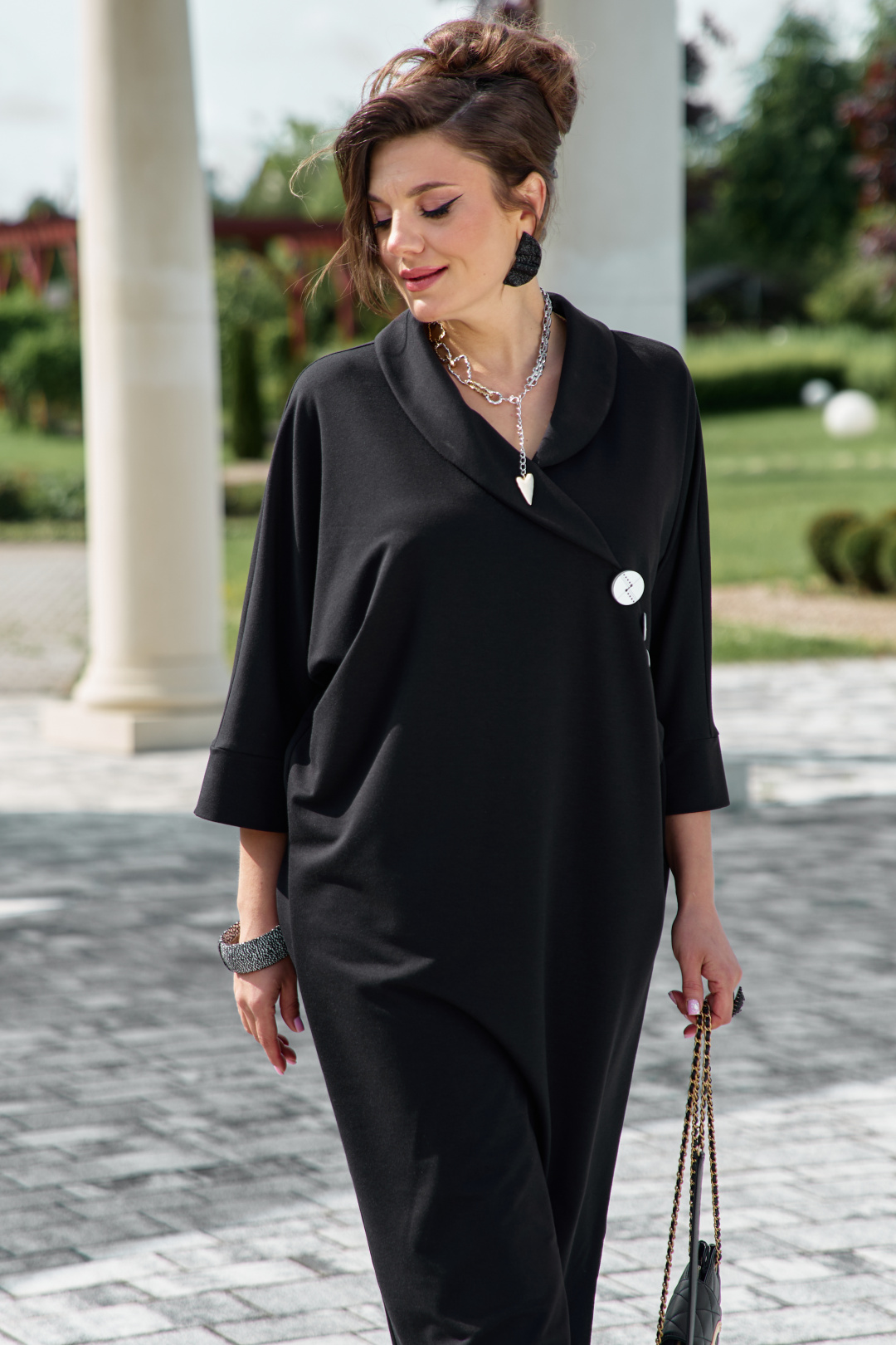 Платье Vittoria Queen 25343 черный - фото 6