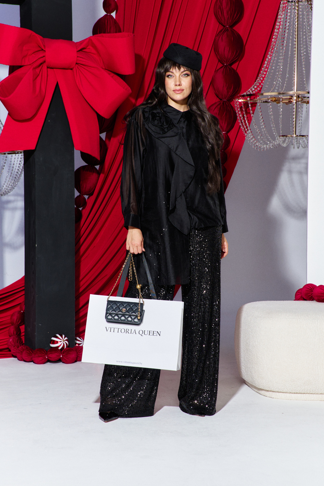Костюм Vittoria Queen 26853 черный - фото 1