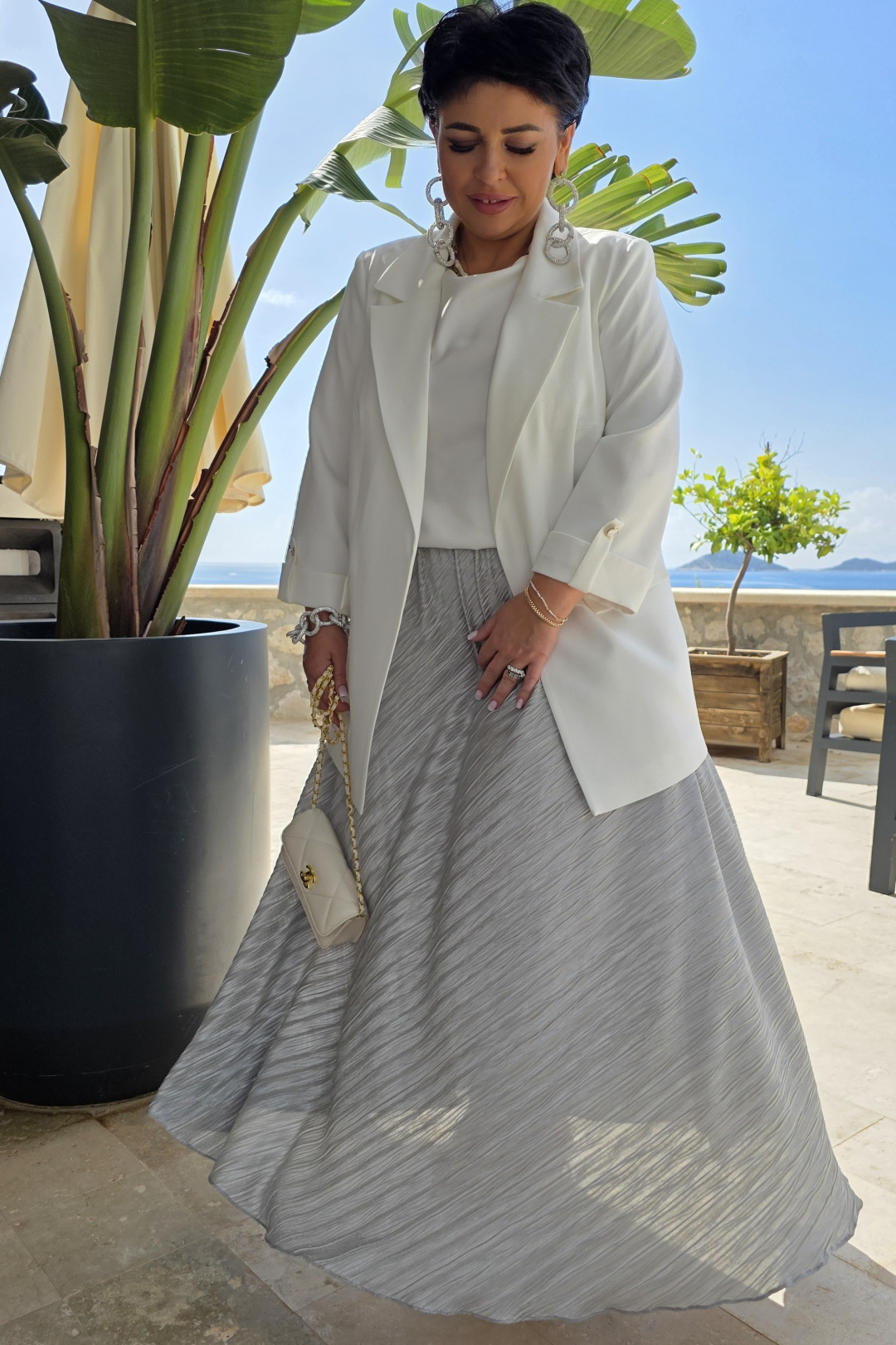 Юбка Vittoria Queen 27143/1ю серебро