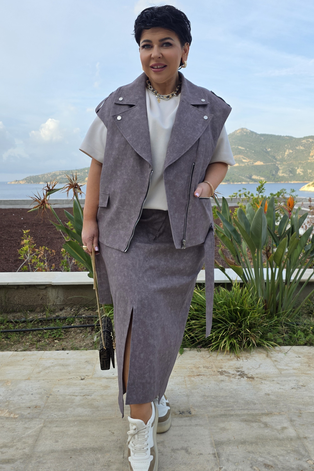 Юбка Vittoria Queen 27163/1ю лиловый