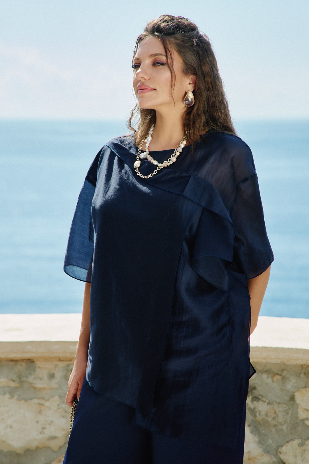 Блузка Vittoria Queen 27183бл - фото 1