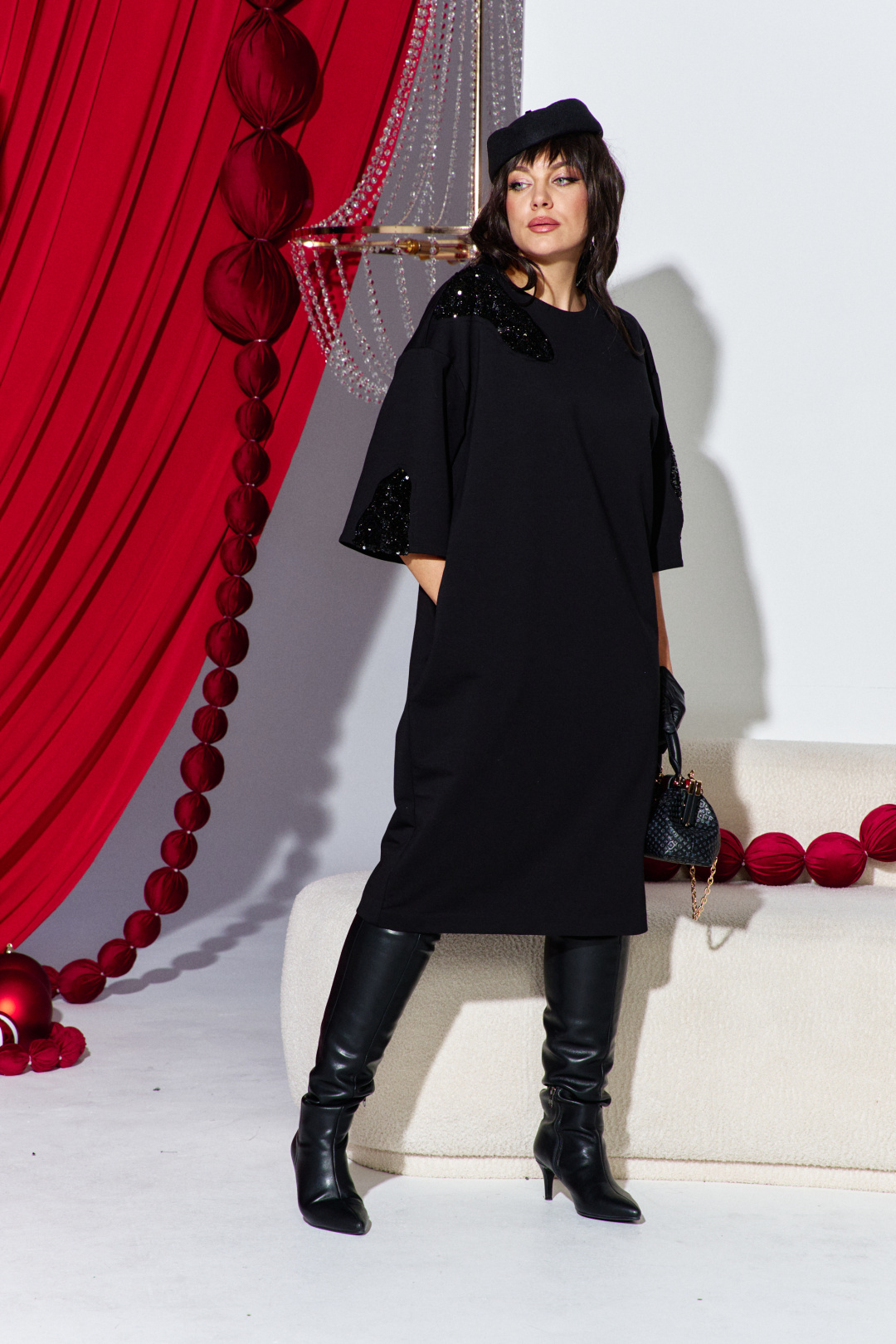 Платье Vittoria Queen 27303 черный