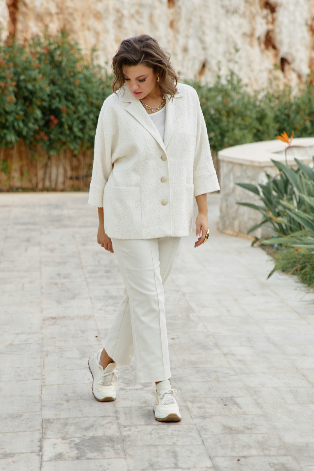 Жакет Vittoria Queen 27923ж экрю - фото 2