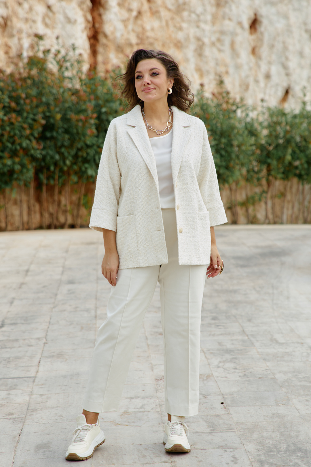 Жакет Vittoria Queen 27923ж экрю - фото 3