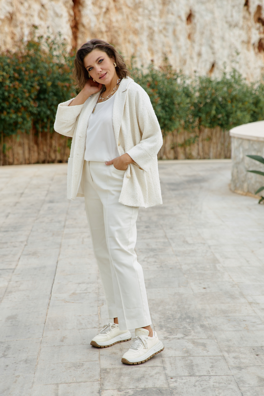 Жакет Vittoria Queen 27923ж экрю - фото 5