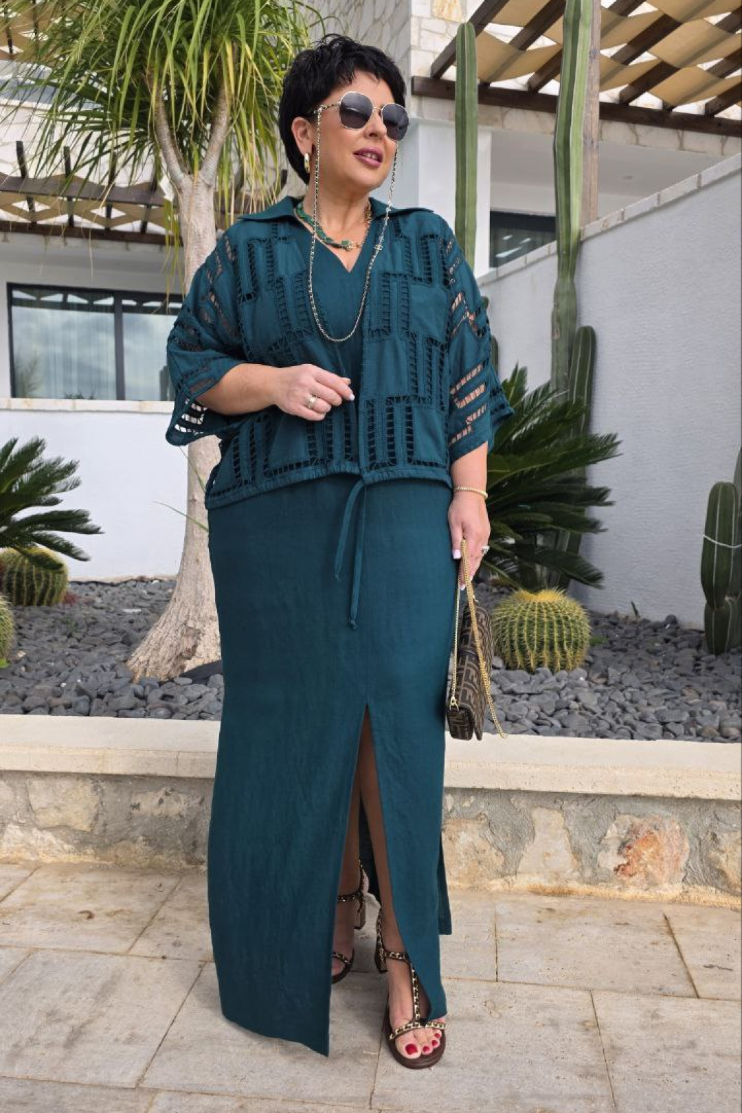 Костюм Vittoria Queen 28053 изумрудный