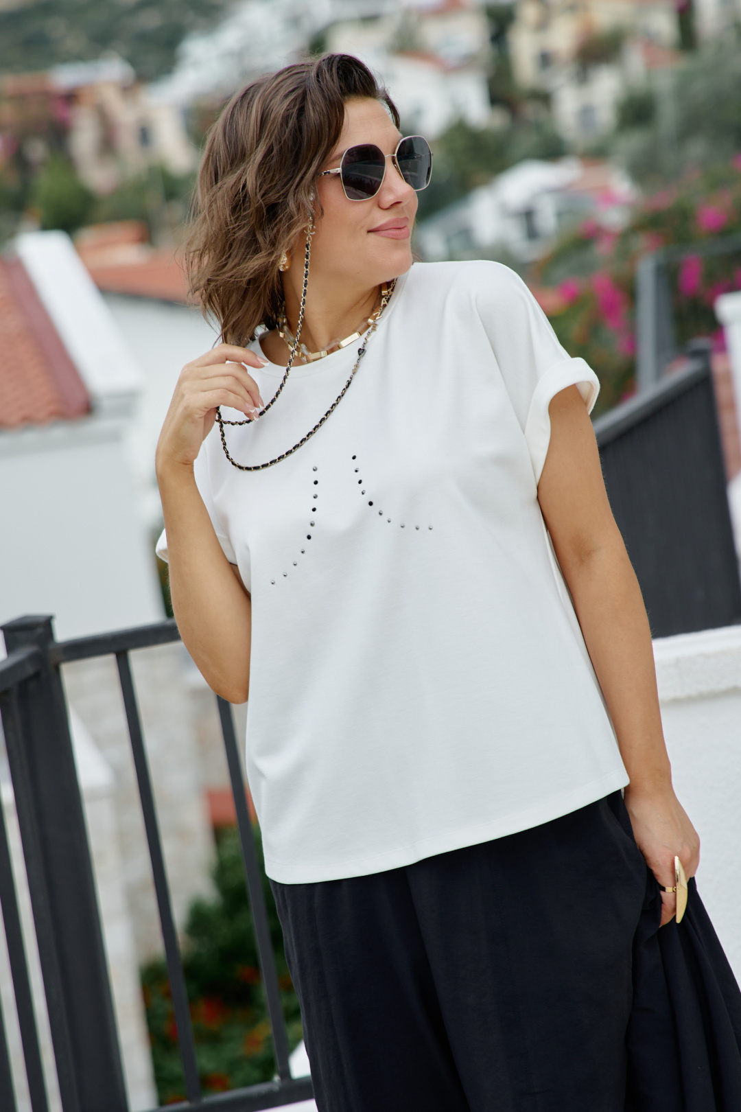 Блузка Vittoria Queen 28553бл - фото 1