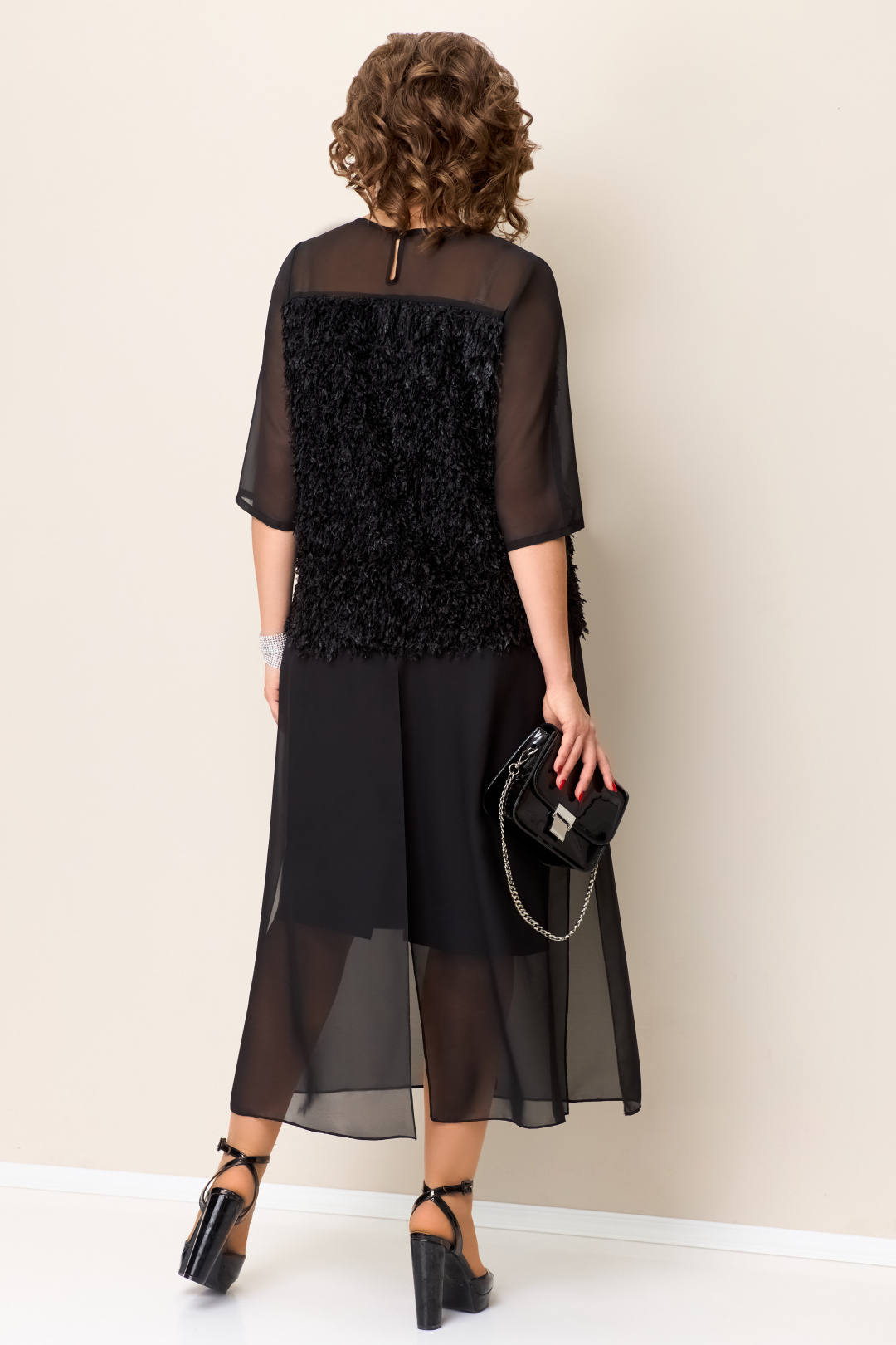 Костюм VOLNA 1391 черный - фото 2