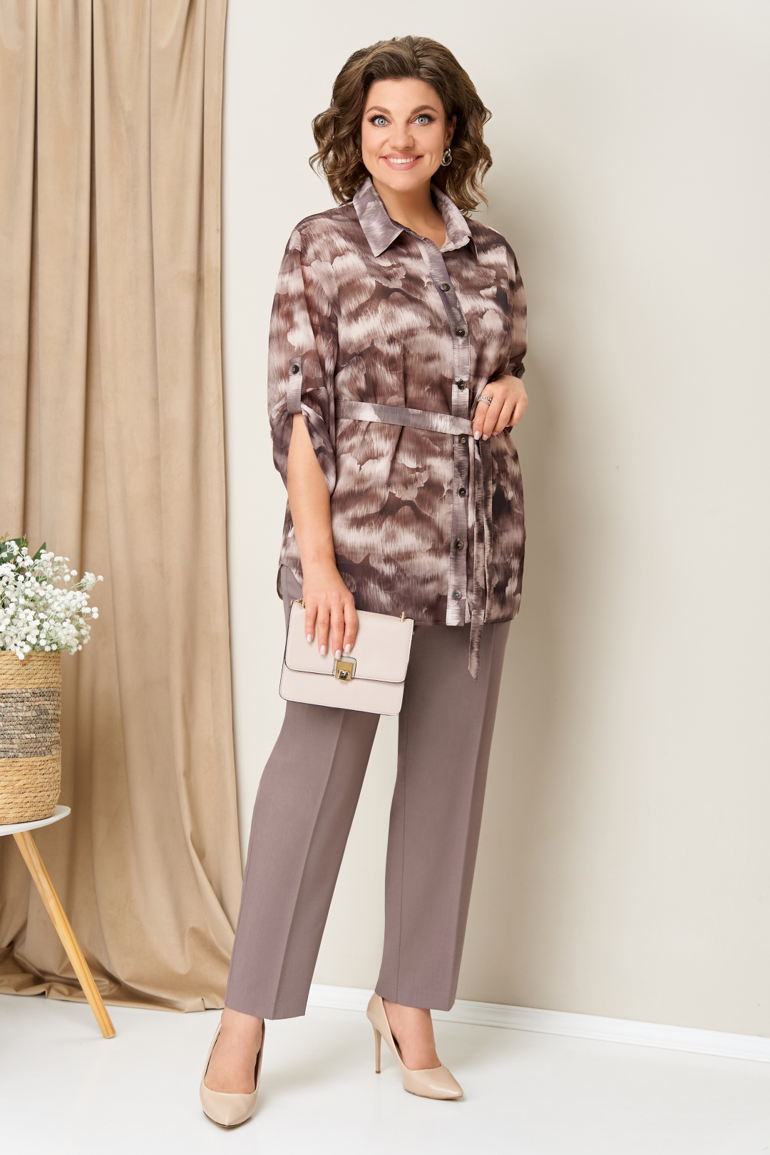 Костюм VOLNA 1420 капучино