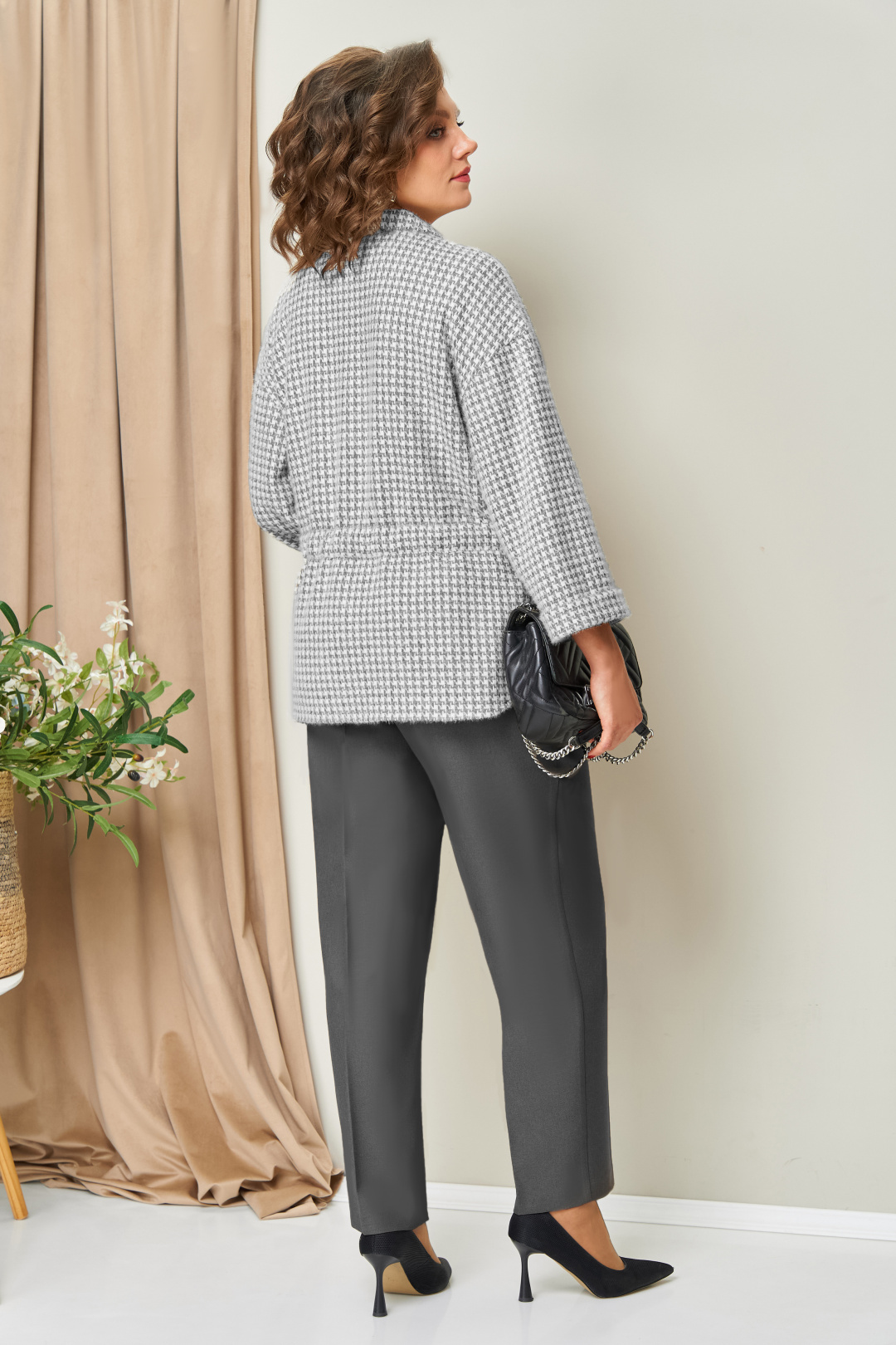 Костюм VOLNA 1441 серо-графитовый - фото 2