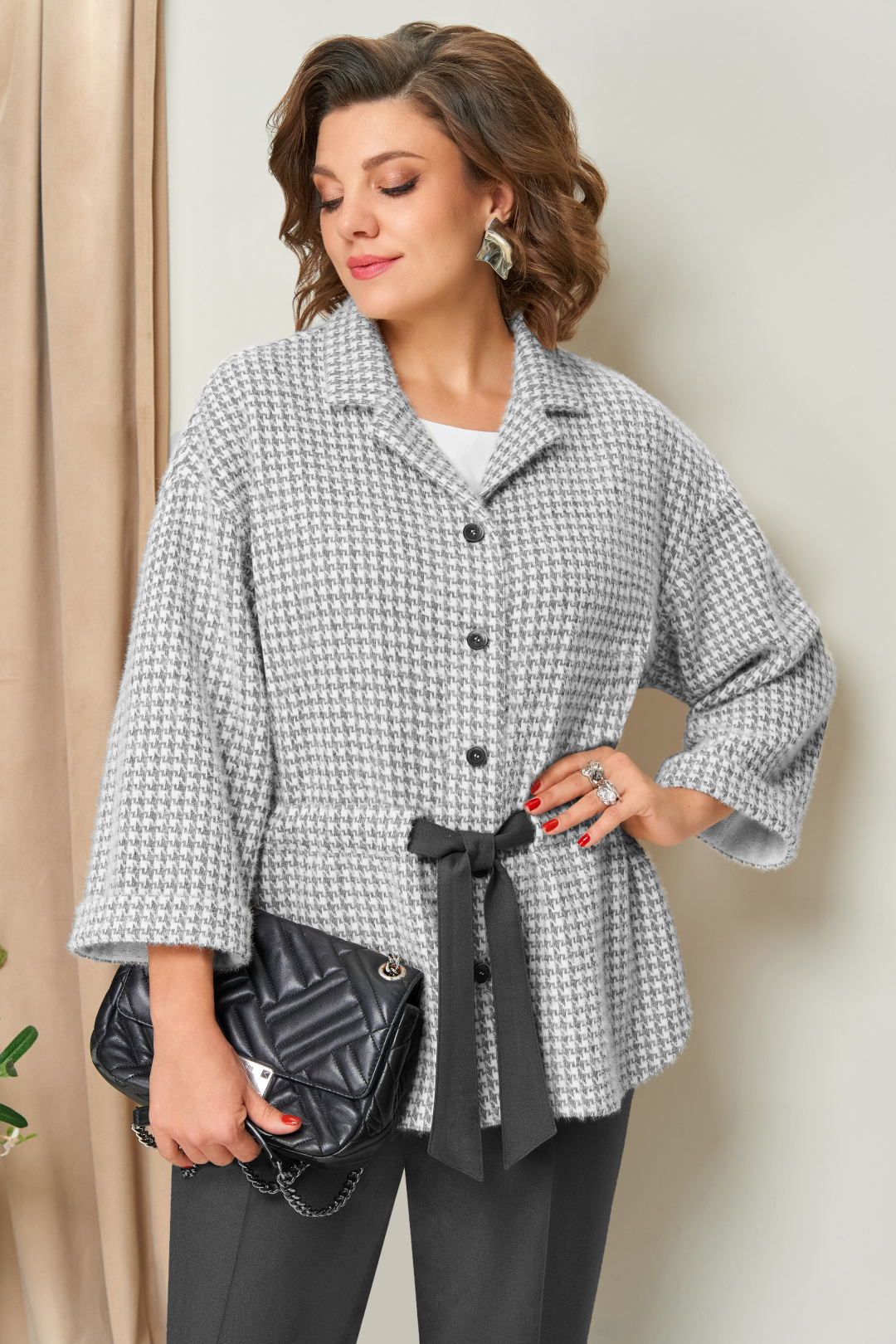 Костюм VOLNA 1441 серо-графитовый - фото 5