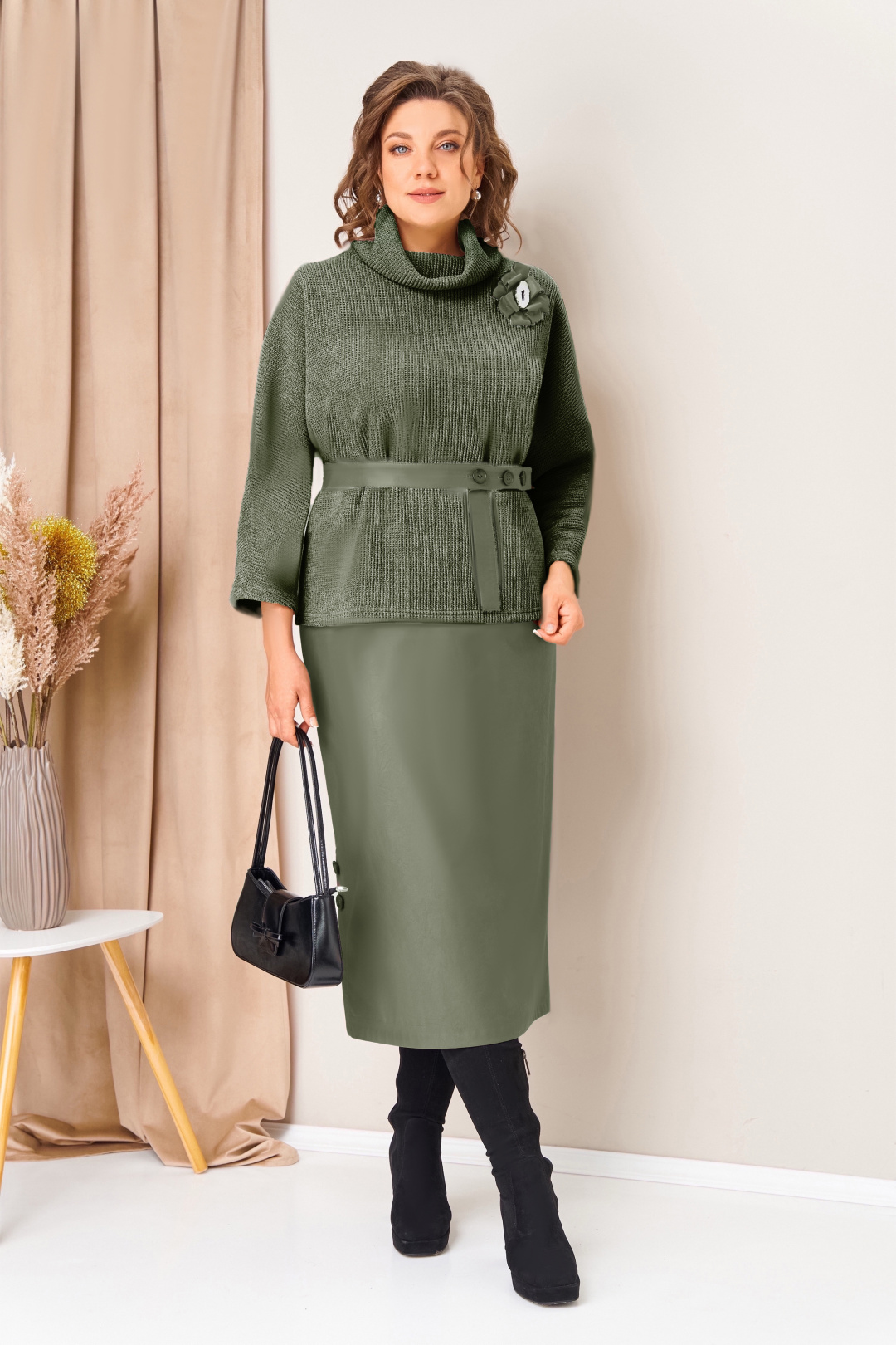 Костюм VOLNA 1447 хаки - фото 1