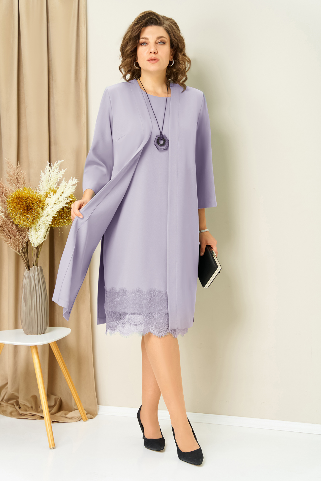 Костюм VOLNA 1459 сирень - фото 1