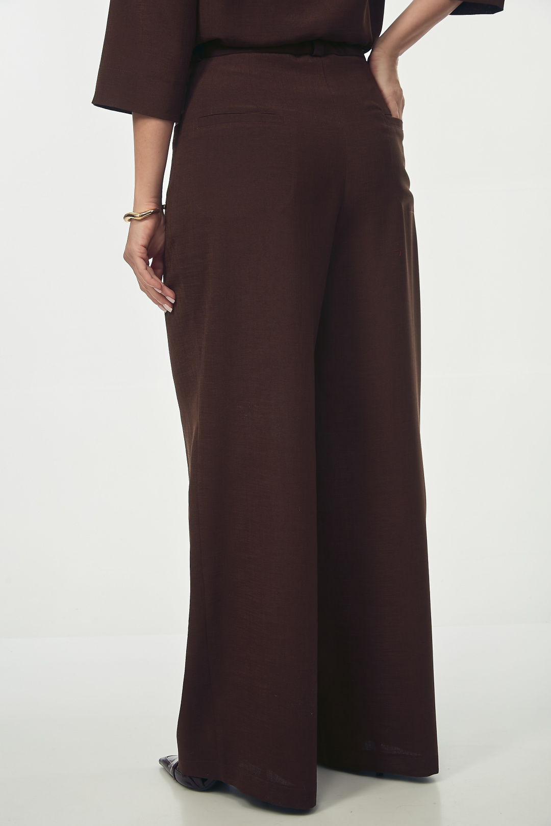 Костюм YOUR SIZE 2273 шоколадно-коричневый