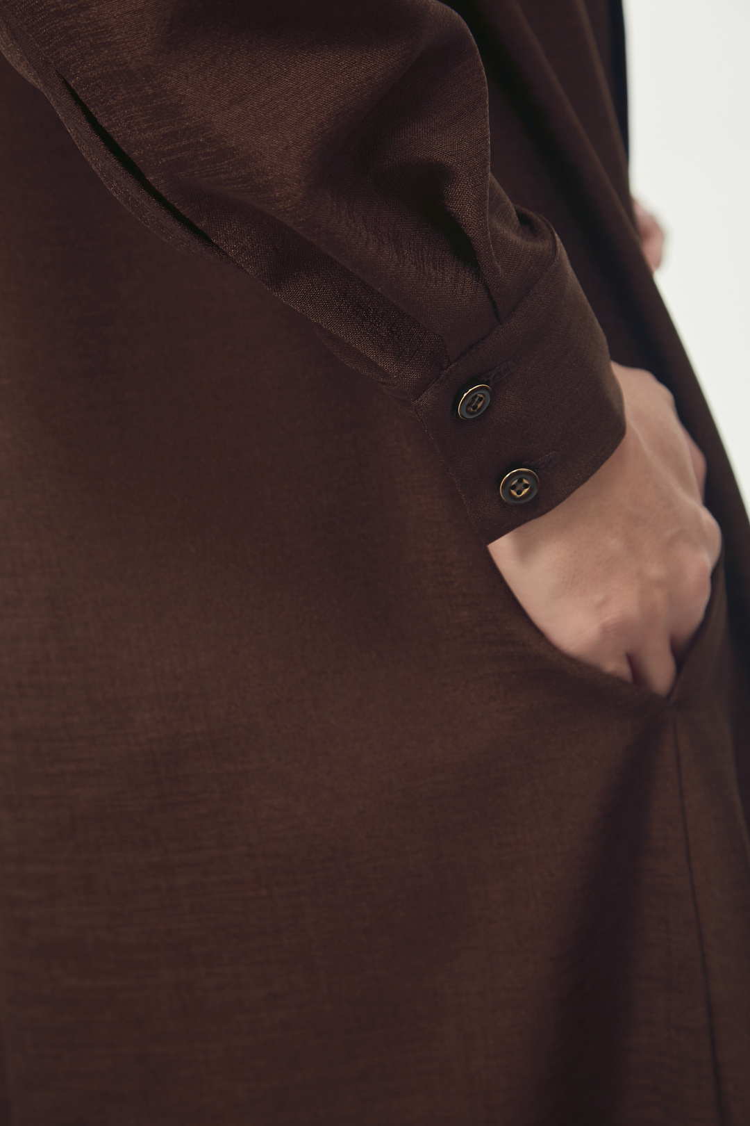 Платье YOUR SIZE 2274 шоколадно-коричневый - фото 5