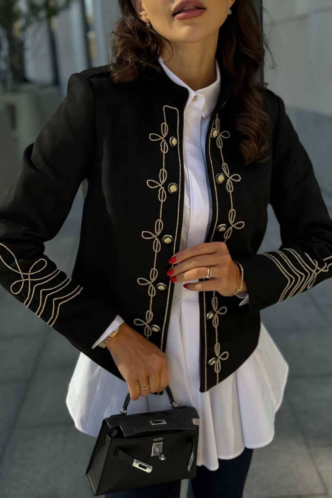 Жакет Юрс 24-303-1 черный