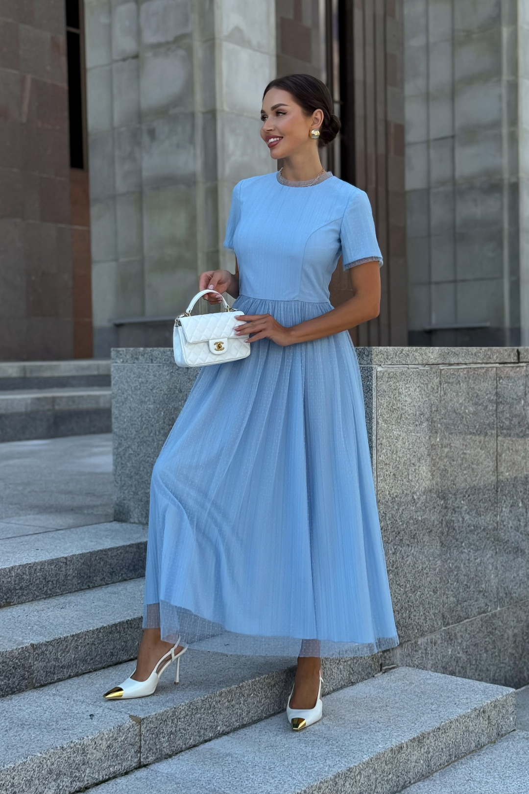 Платье Юрс 25-605-1 - фото 5