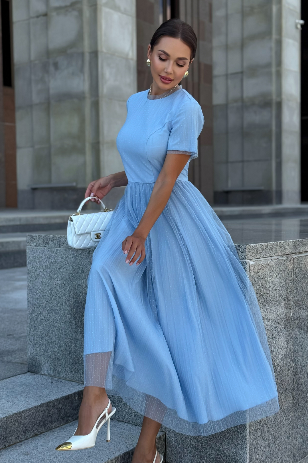 Платье Юрс 25-605-1 - фото 6