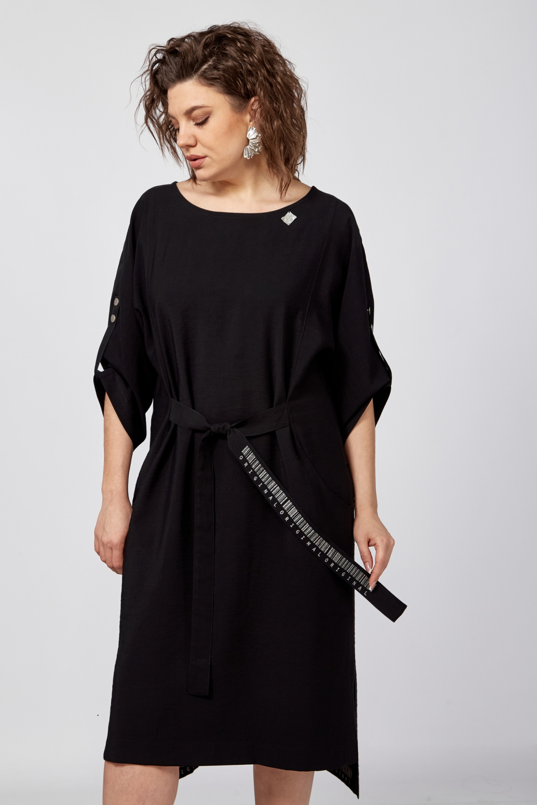 Платье ЗигзагСтиль 320 черный - фото 4