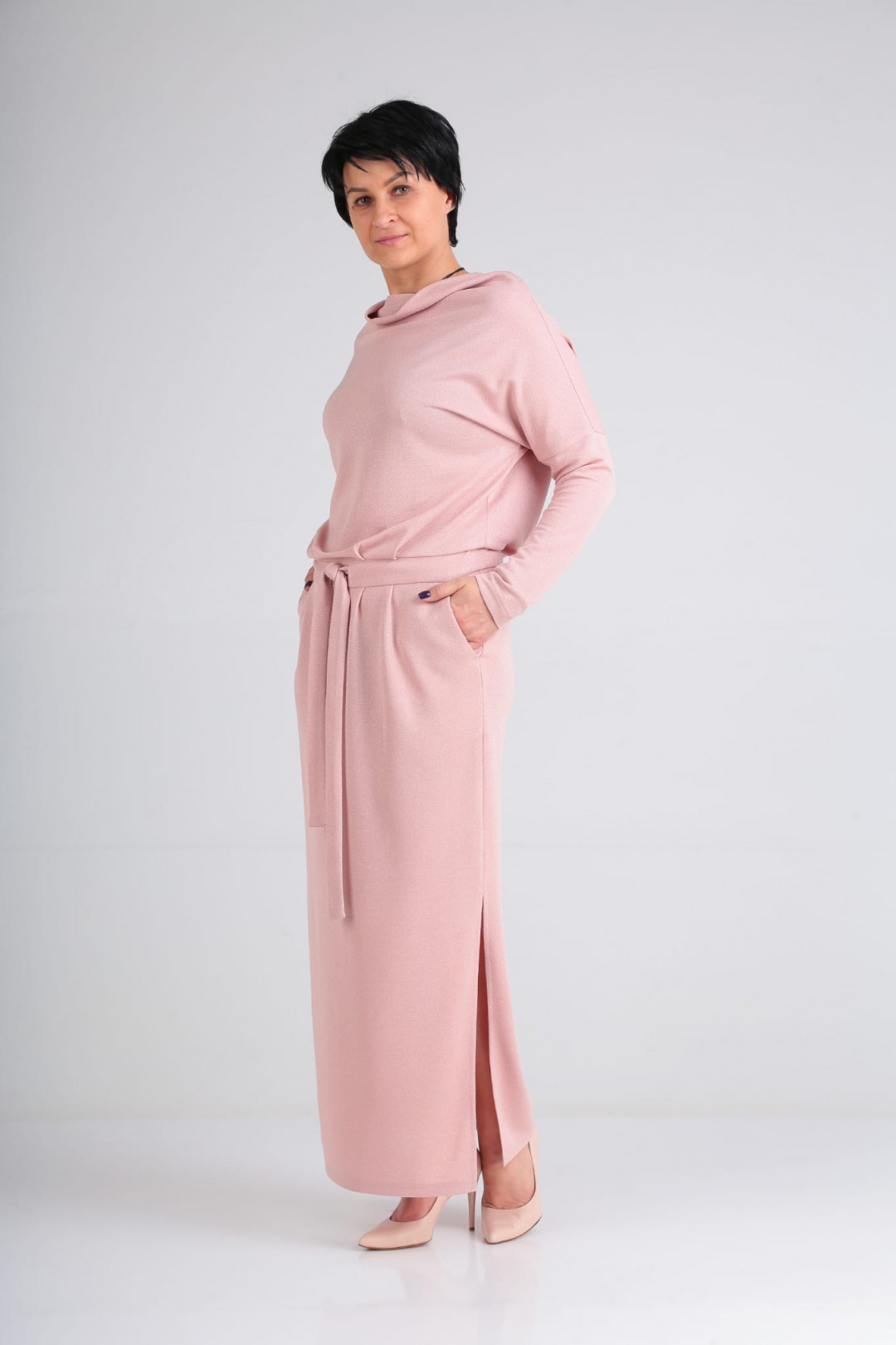 Платье ЗигзагСтиль 379 розовый