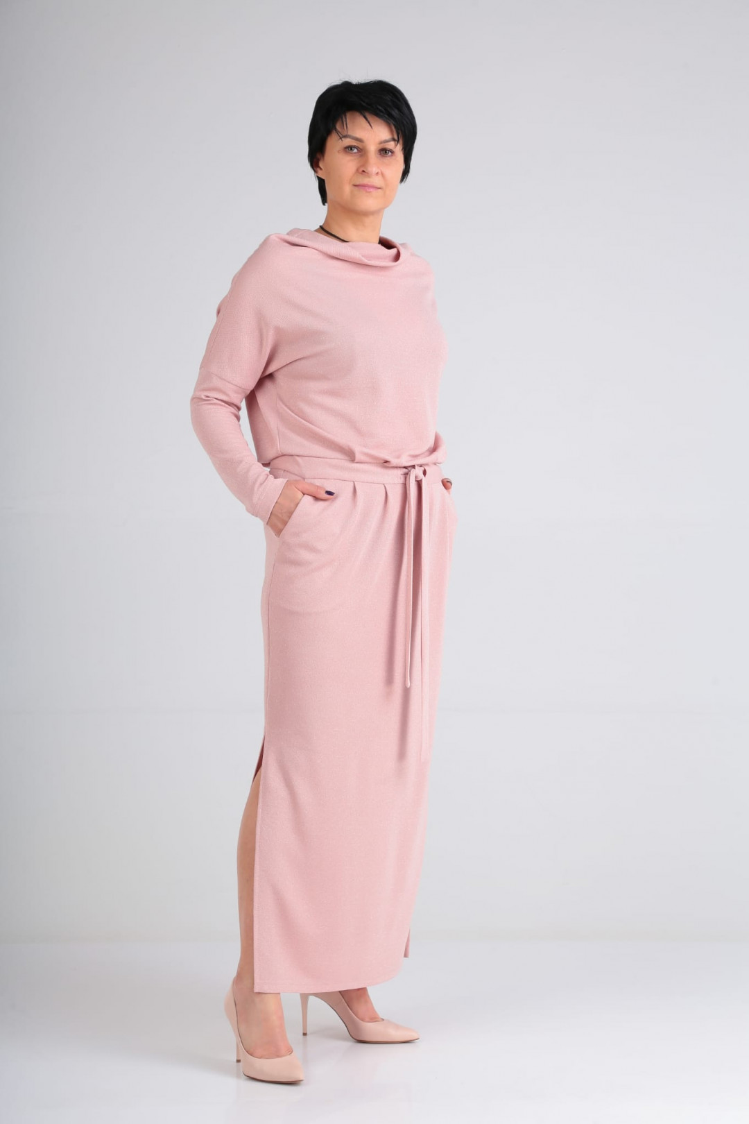 Платье ЗигзагСтиль 379 розовый