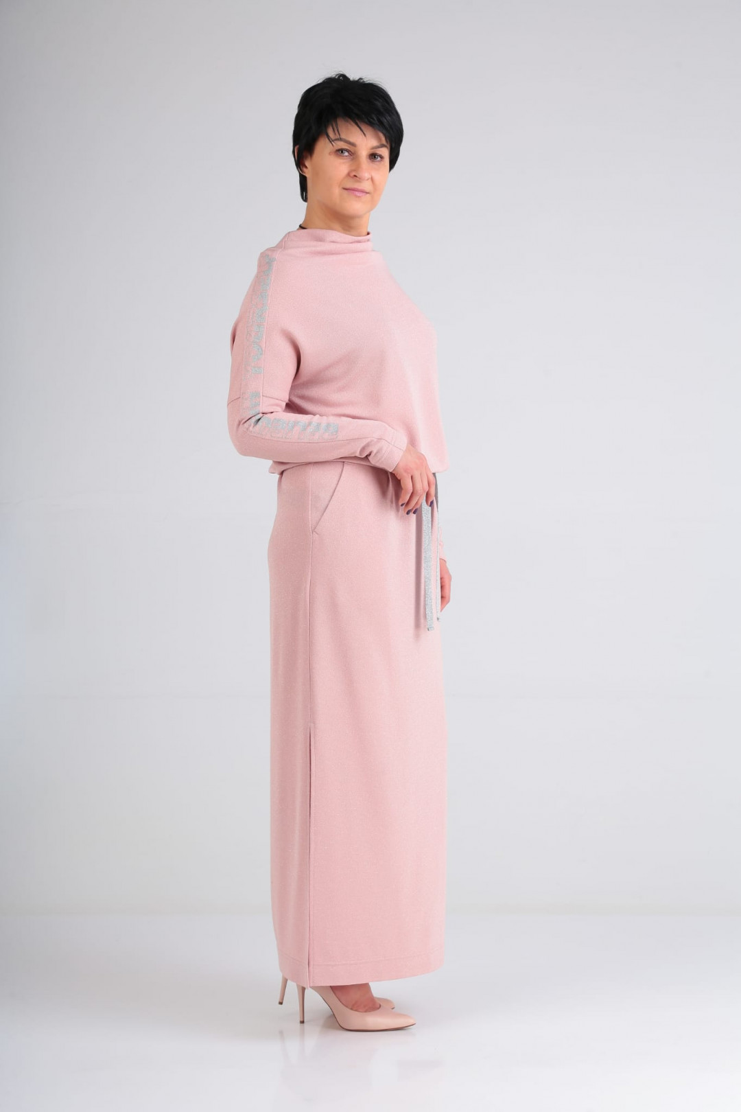 Платье ЗигзагСтиль 379 розовый