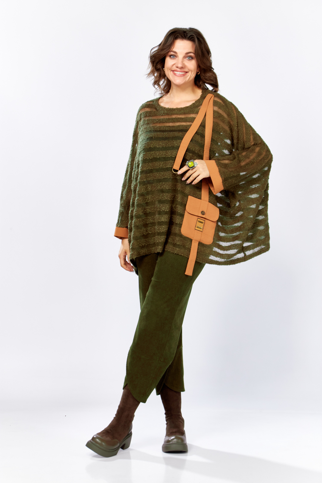 Костюм ЗигзагСтиль 499 хаки - фото 1