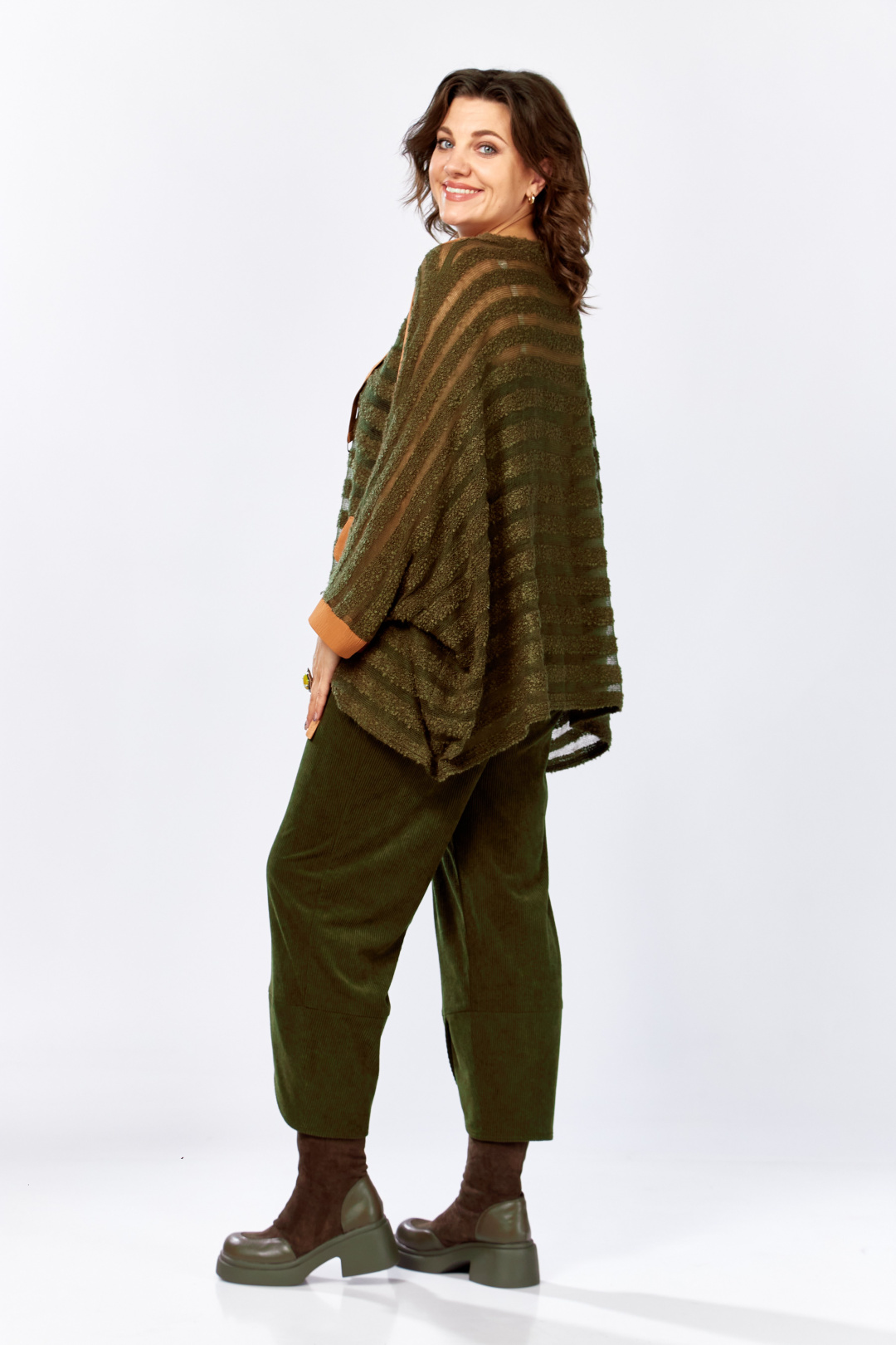 Костюм ЗигзагСтиль 499 хаки - фото 3