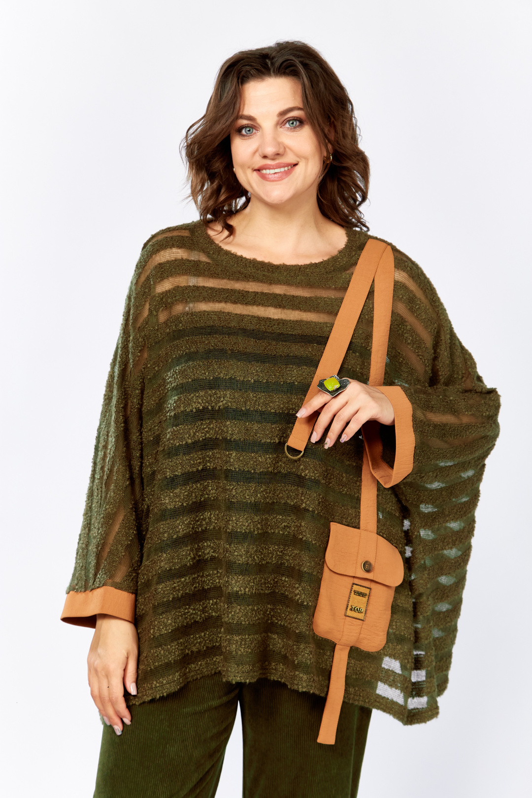 Костюм ЗигзагСтиль 499 хаки - фото 6