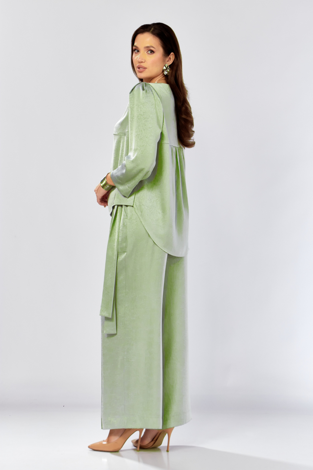 Костюм ЗигзагСтиль 626-2 фисташковый