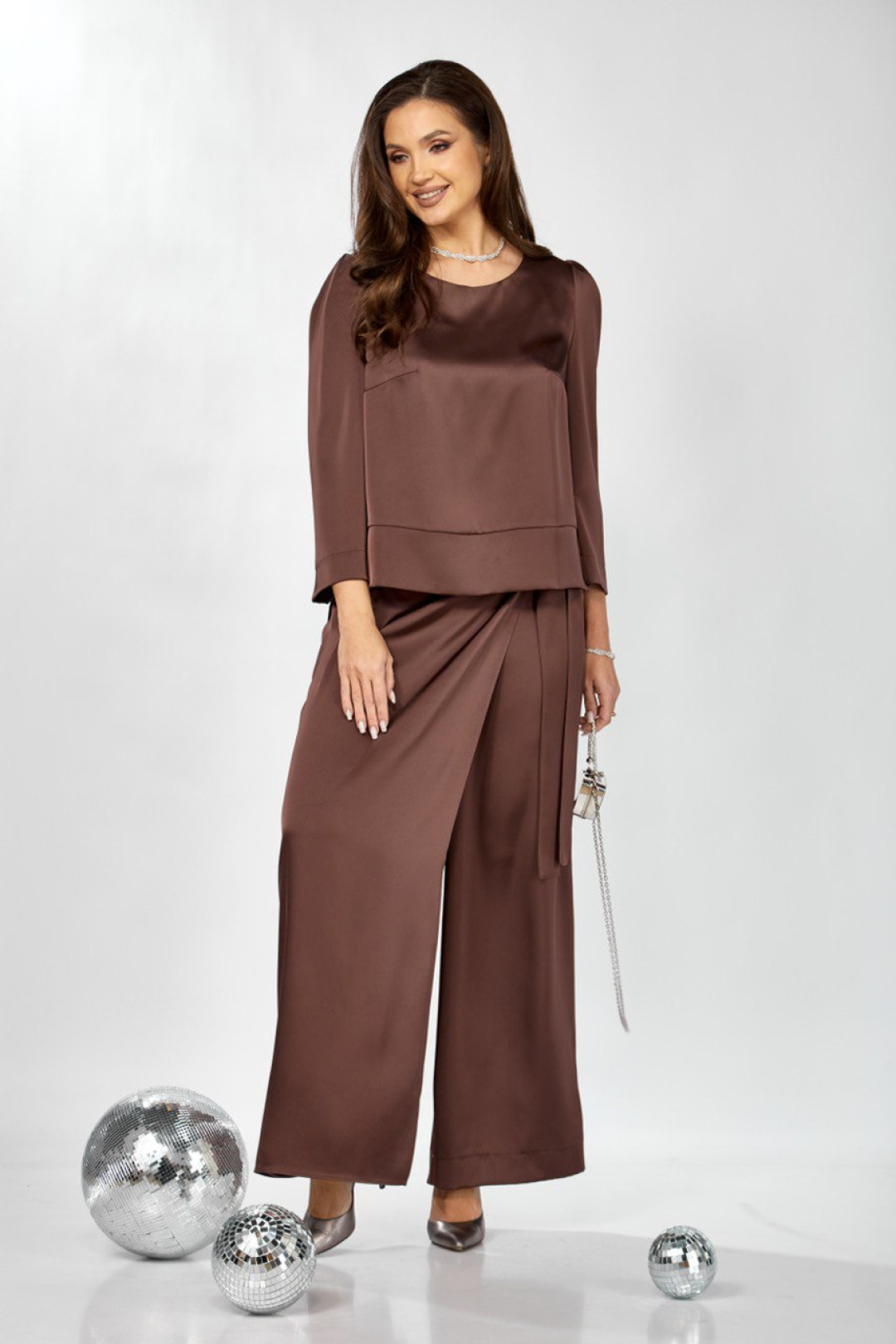 Костюм ЗигзагСтиль 626 молочный шоколад - фото 1