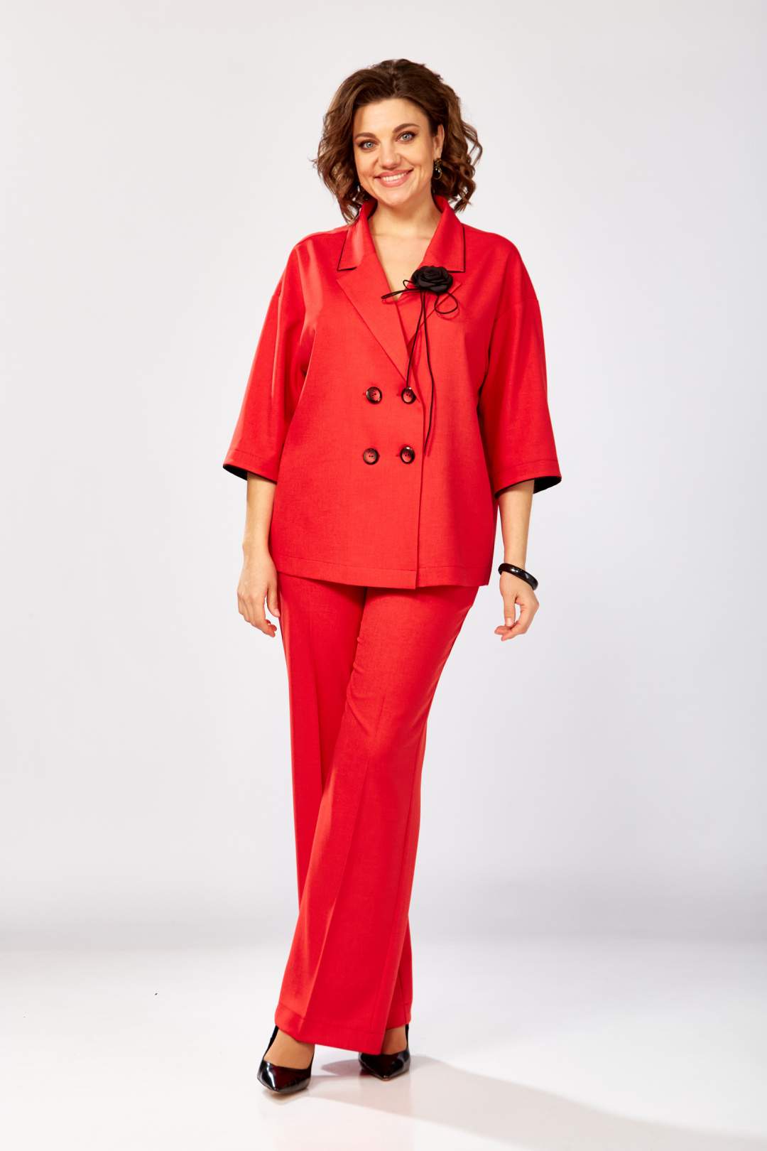 Костюм ЗигзагСтиль 630 красный