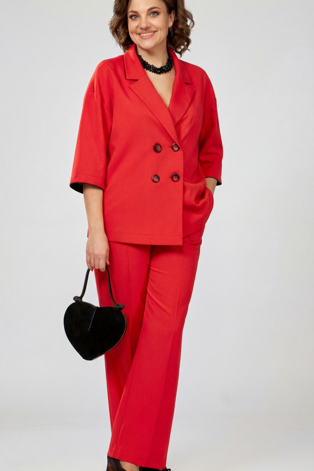 Костюм ЗигзагСтиль 630 красный