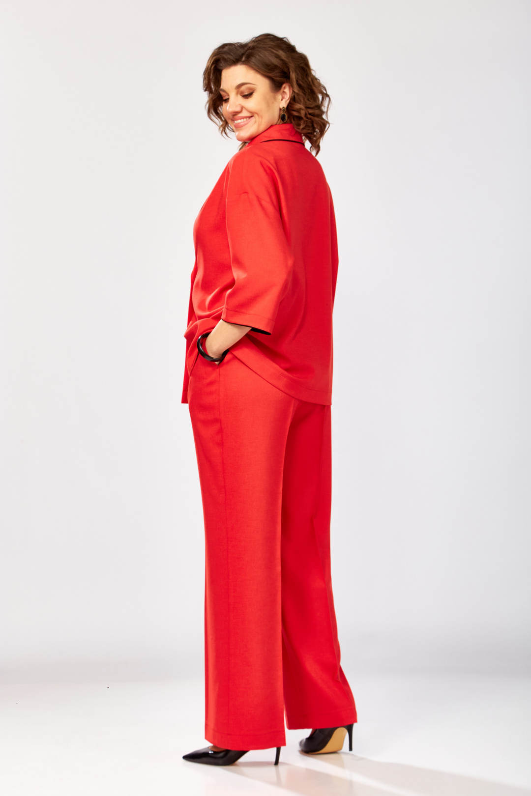 Костюм ЗигзагСтиль 630 красный