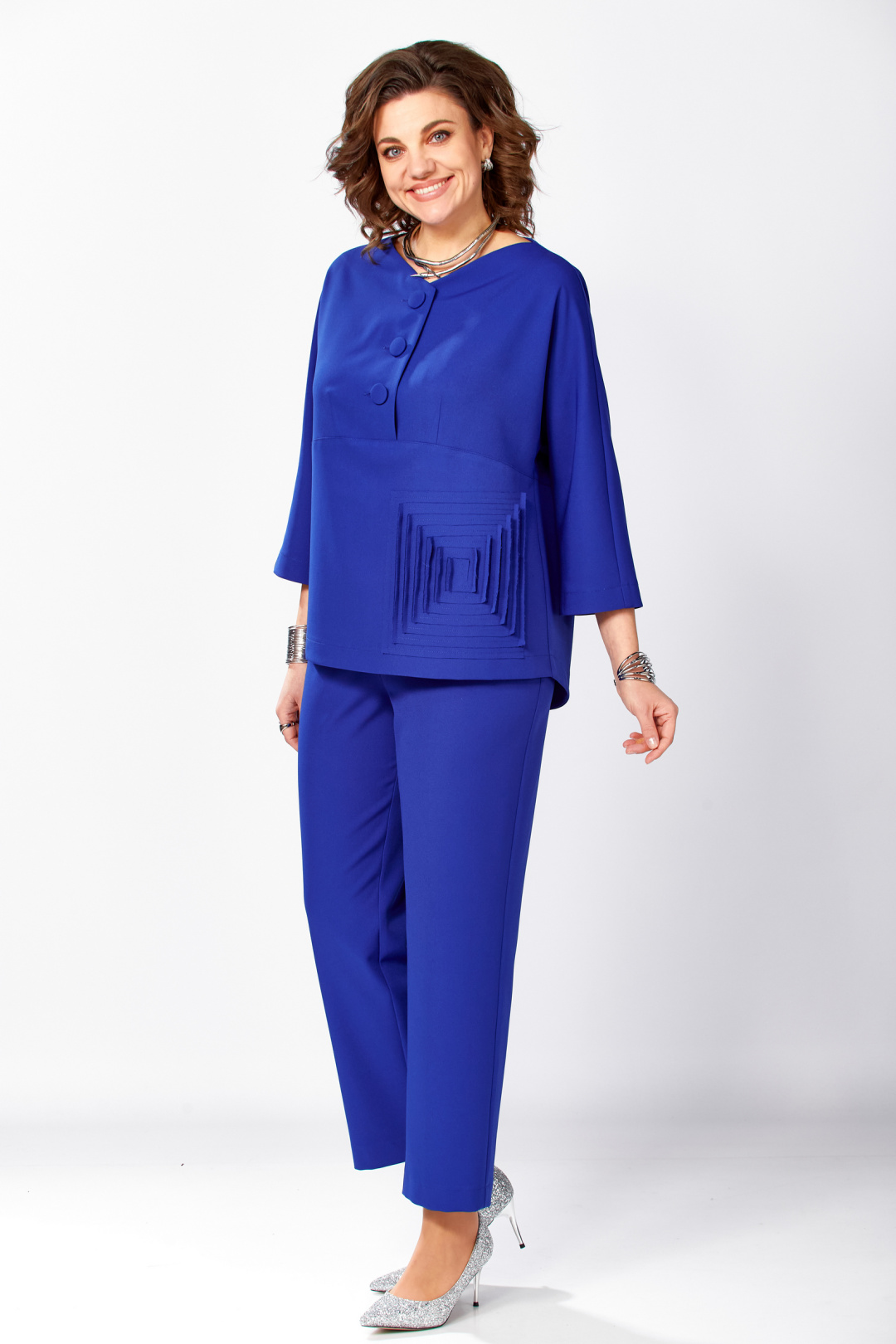 Костюм ЗигзагСтиль 631 василек - фото 5