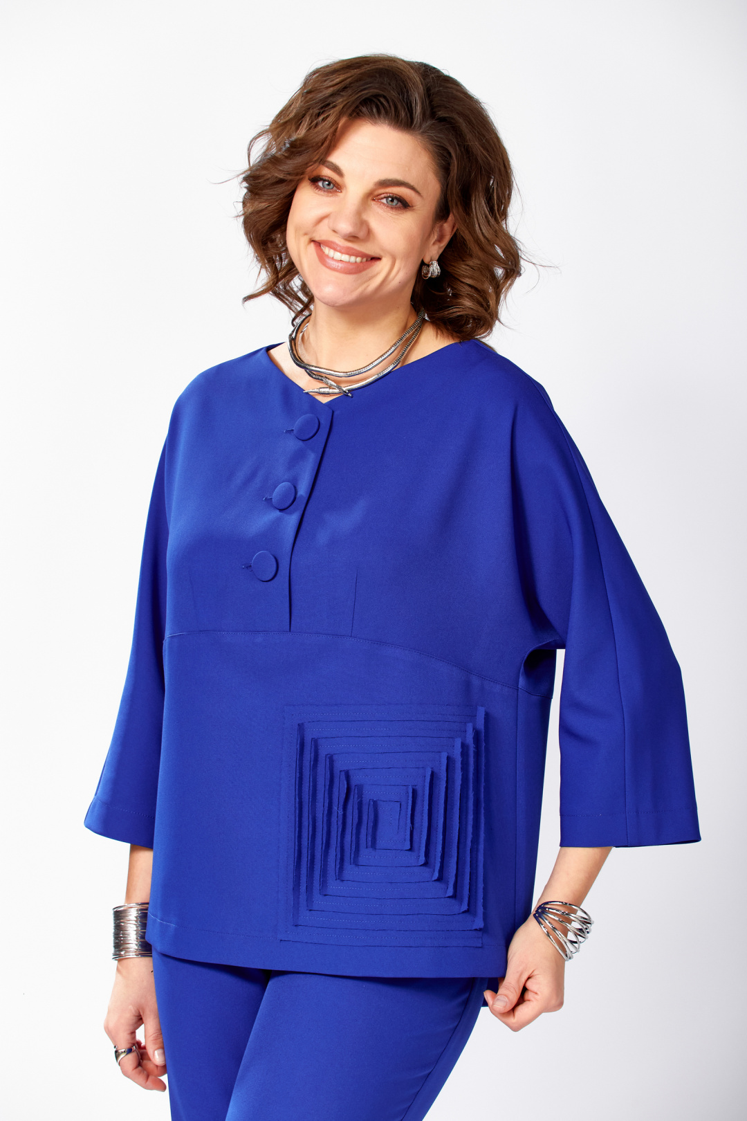 Костюм ЗигзагСтиль 631 василек - фото 6