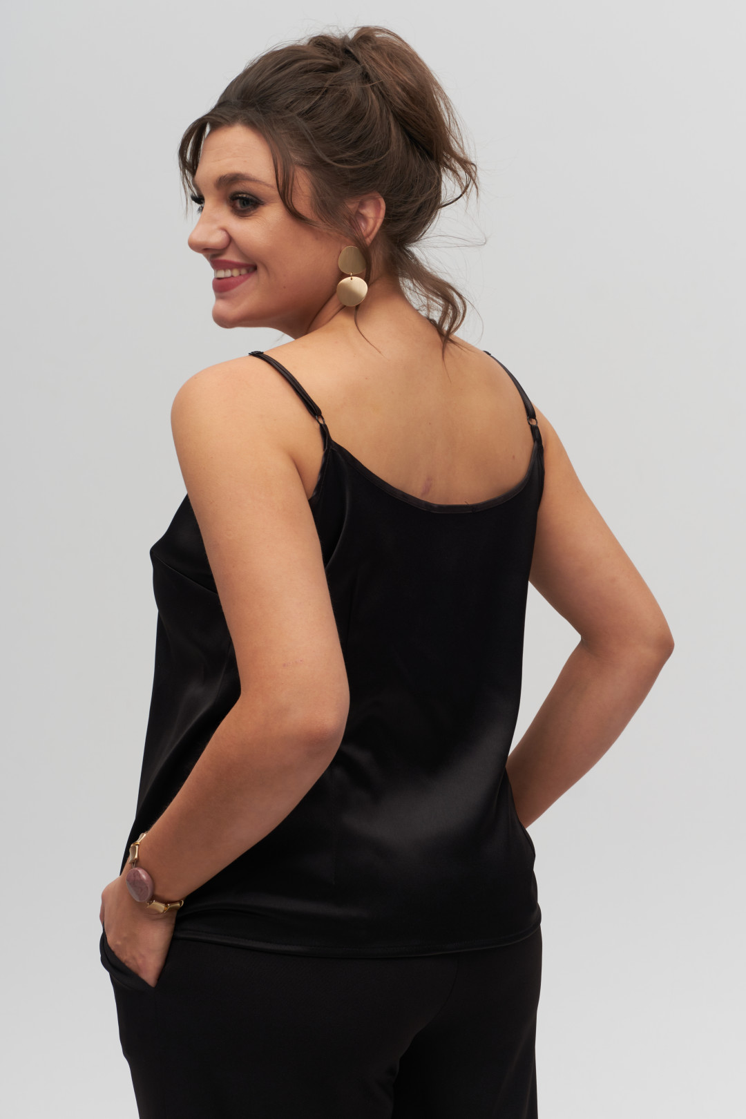 Топ ANELLI LAUREL 1087.1 черный - фото 4