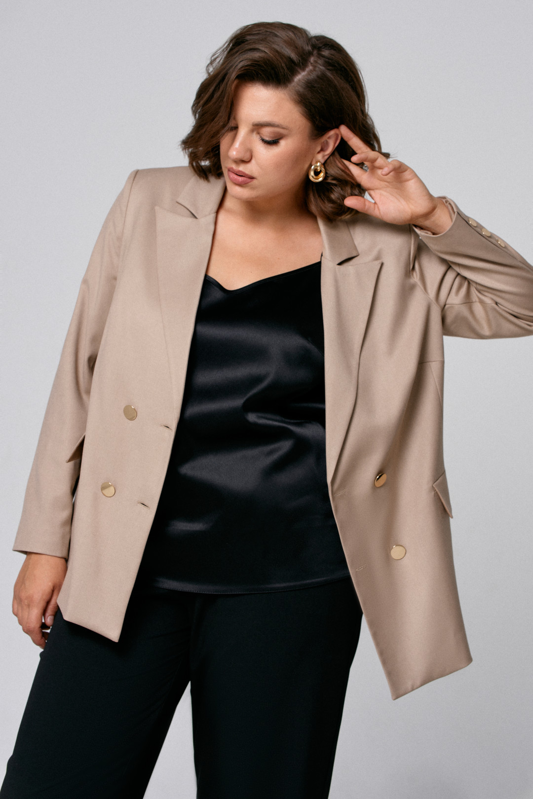 Жакет Foxy Fox 1326/2 бежевый - фото 2