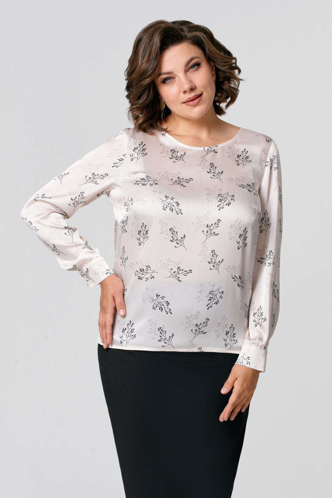 Костюм Ива 1456 черный - фото 6