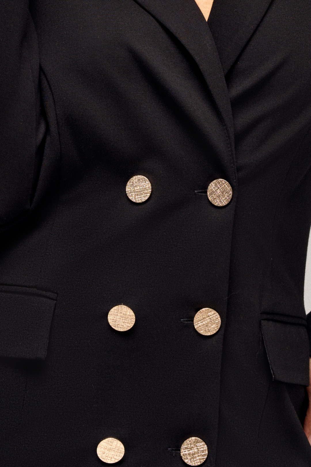 Платье Ива 1533 черный - фото 3