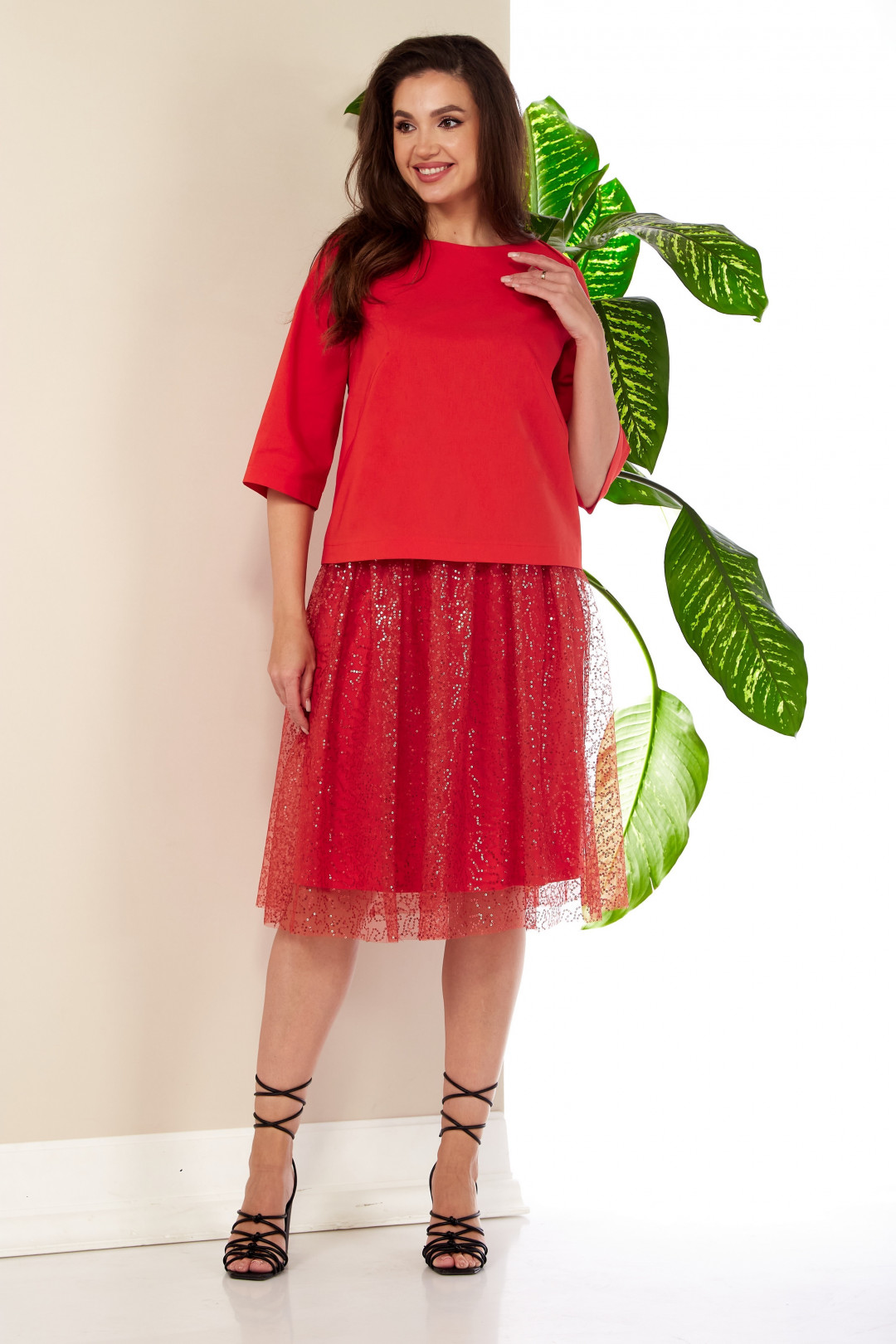 Костюм Anastasia 994 красный - фото 1